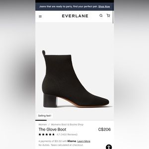 Everlane Glove Boot